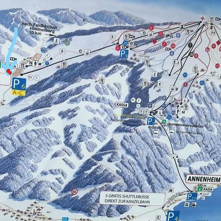 Appartement Vidmar-Wintertraum Arriach Bagian luar foto